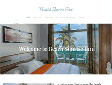 Tablet Screenshot of beachsunriseinn.com